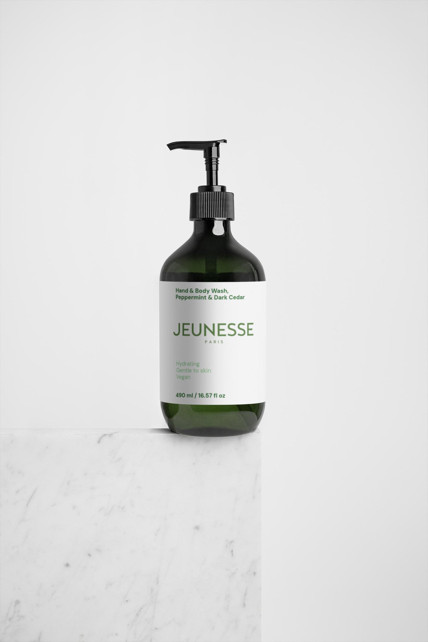 Jeunesse Hand & Body Wash, Peppermint & Dark Cedar