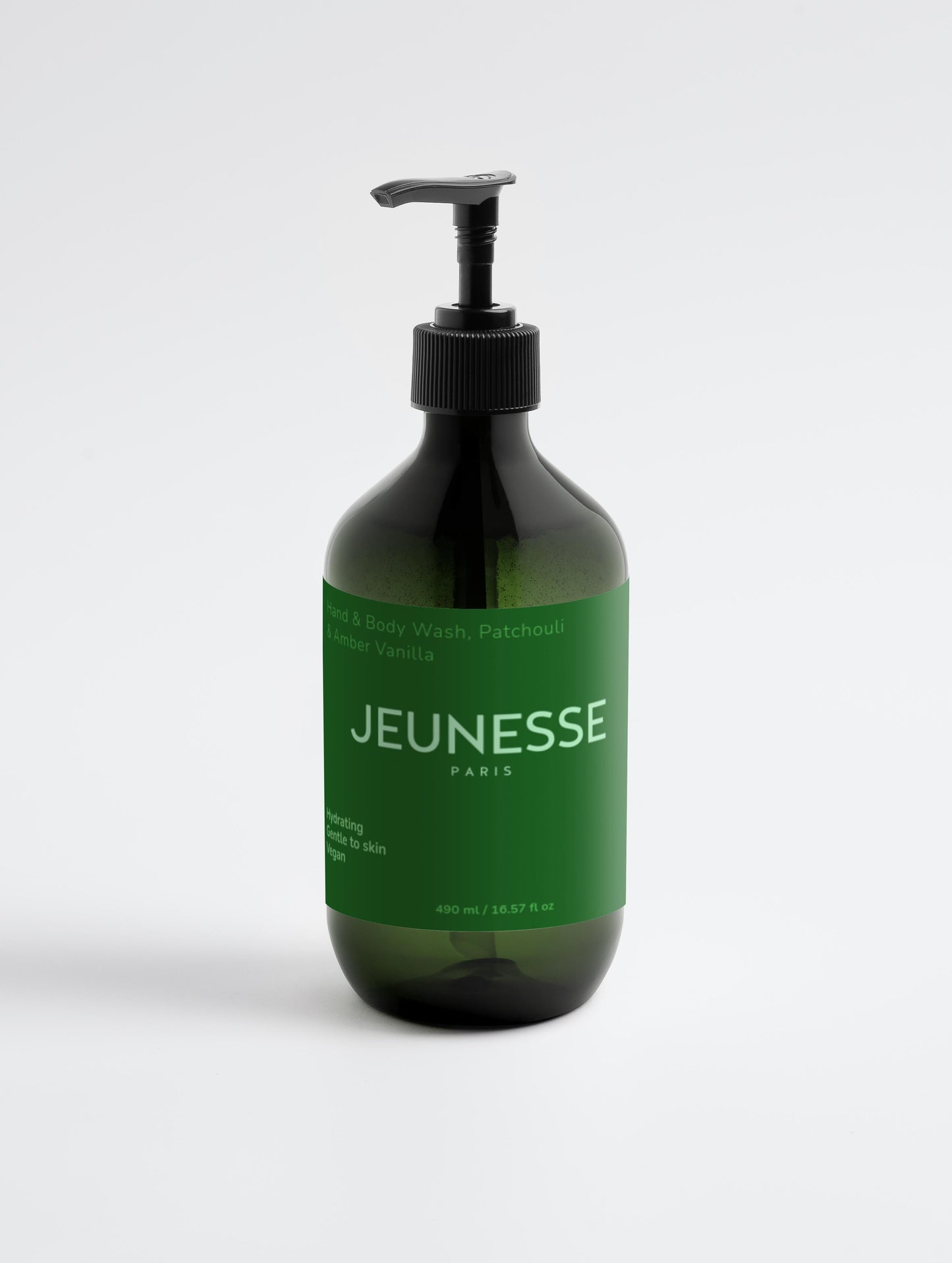 Jeunesse Hand & Body Wash, Patchouli & Amber Vanilla