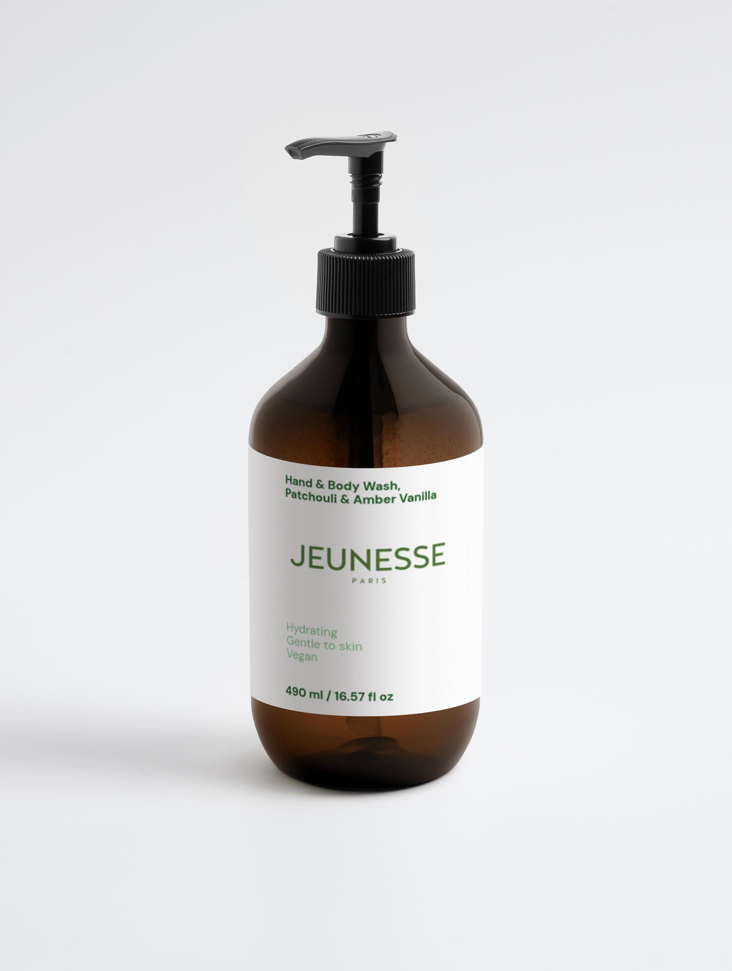 Jeunesse Hand & Body Wash, Patchouli & Amber Vanilla