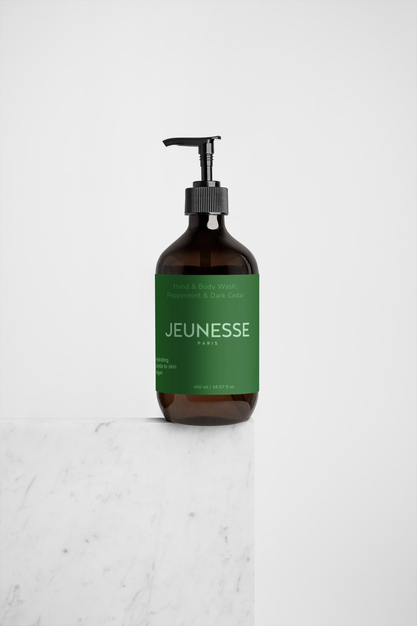 Jeunesse Hand & Body Wash, Peppermint & Dark Cedar
