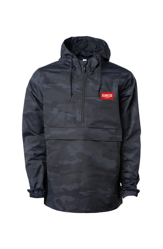 Jeunesse Black Camo Anorak Jacket