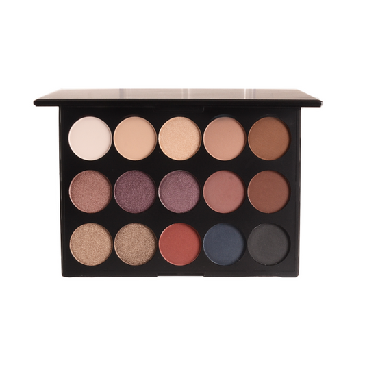 Jeunesse 15 Shade Eyeshadow Palette - Earth Tone